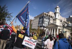 Wybory w USA. Waszyngton. Tysiące osób na marszu zwolenników Donalda Trumpa