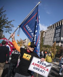 Wybory w USA. Waszyngton. Tysiące osób na marszu zwolenników Donalda Trumpa