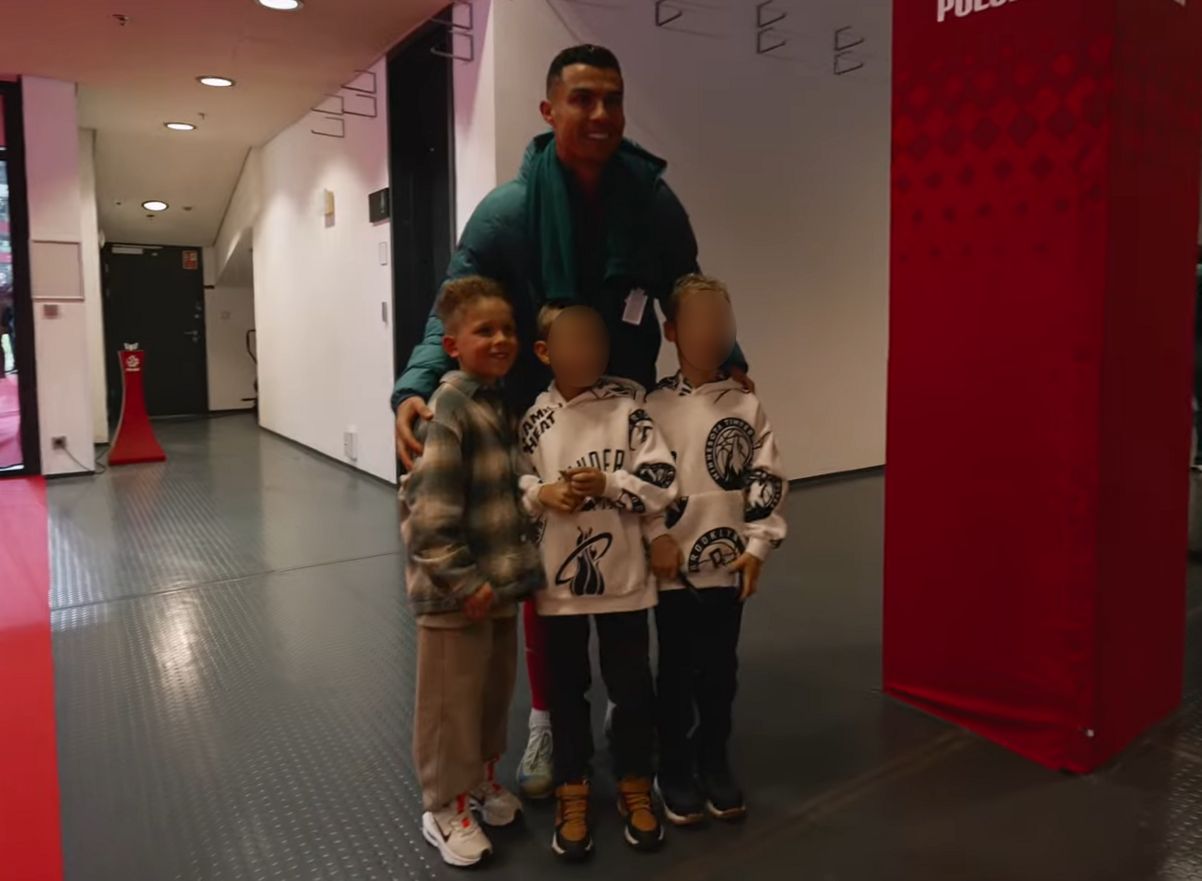 Liam Szczęsny spotkał się z Cristiano Ronaldo. Jest nagranie