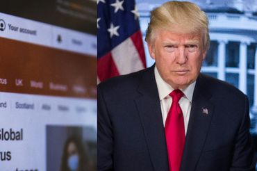 BBC pokazało zmanipulowaną wypowiedź Trumpa z 2021 roku