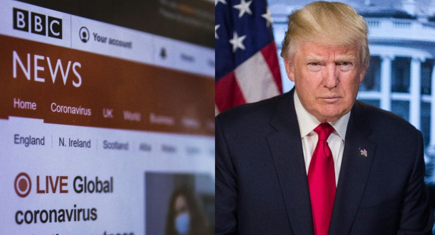 Trump potwierdza: "pozwiemy BBC". Astronomiczna kwota