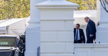 Trump w Sądzie Najwyższym. Był tam w związku z przepisami o obywatelstwie USA