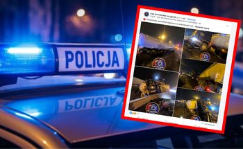 Wypadek na A4. Cysterna przewróciła się na bariery