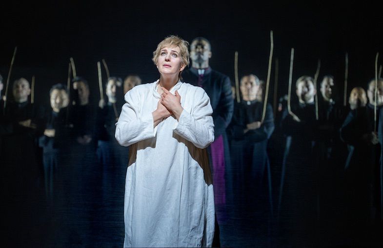 Lise Davidsen jako Leonora w „Mocy przeznaczenia” w Met © Karen Almond / Met Opera