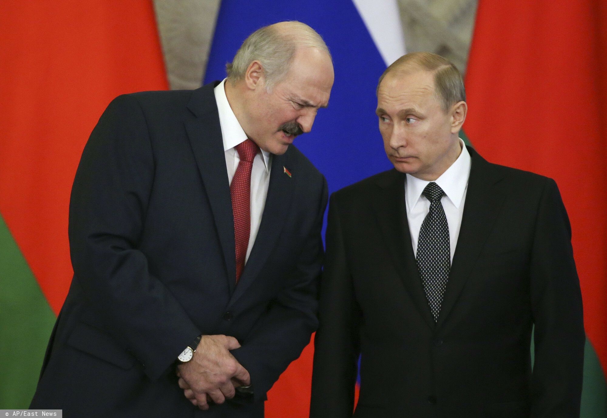 Łukaszenka i Putin