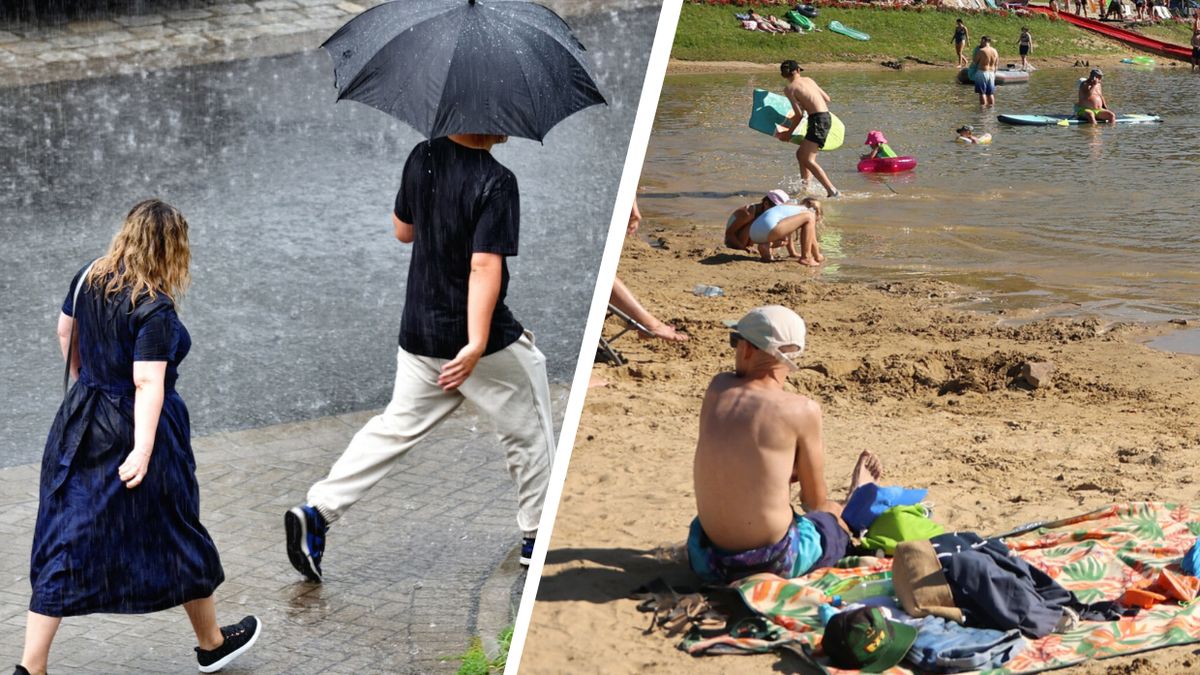 W prognozie upały i deszcz