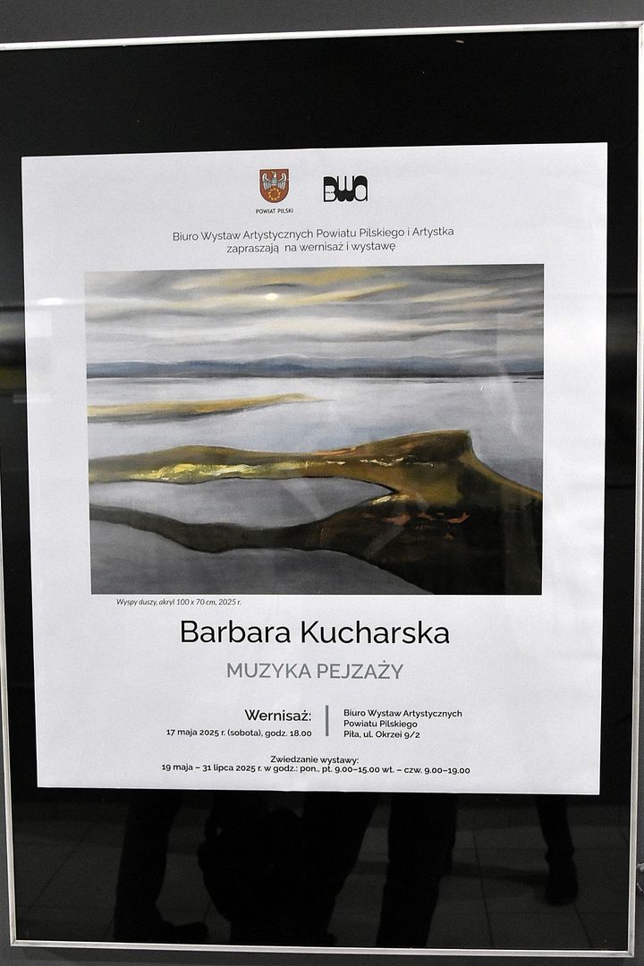 Wystawa malarska Barbary Kucharskiej pt. „Muzyka pejzaży”