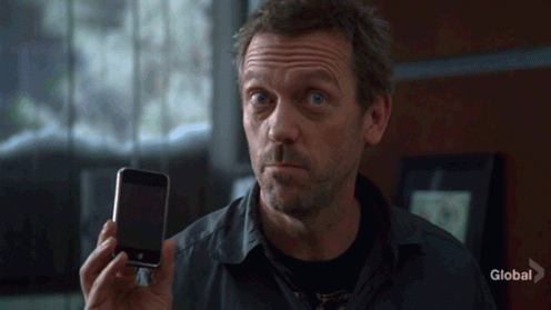 Dr House na iPhonie 1