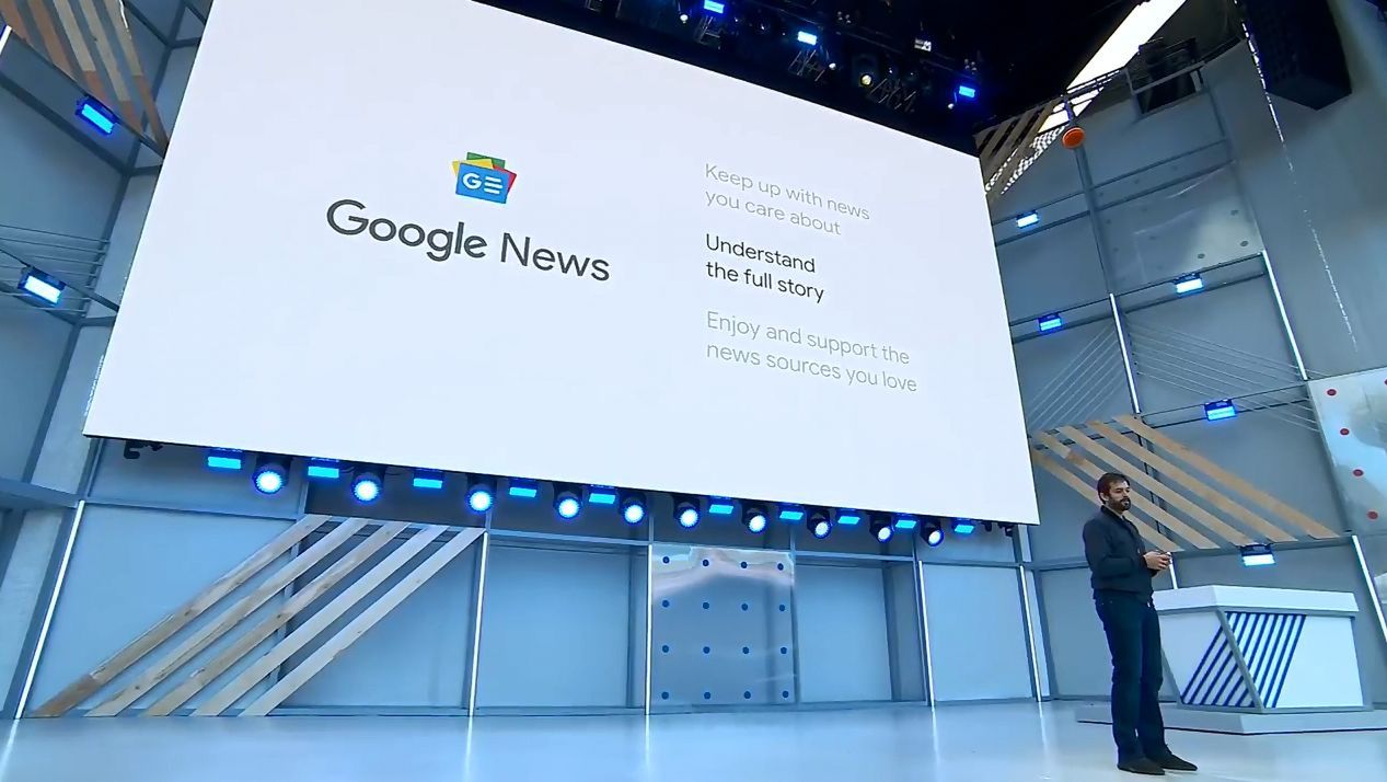 Google prezentuje nową usługę Wiadomości