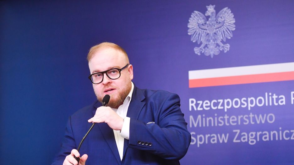 Rzecznik Ministerstwa Spraw Zagranicznych Łukasz Jasina