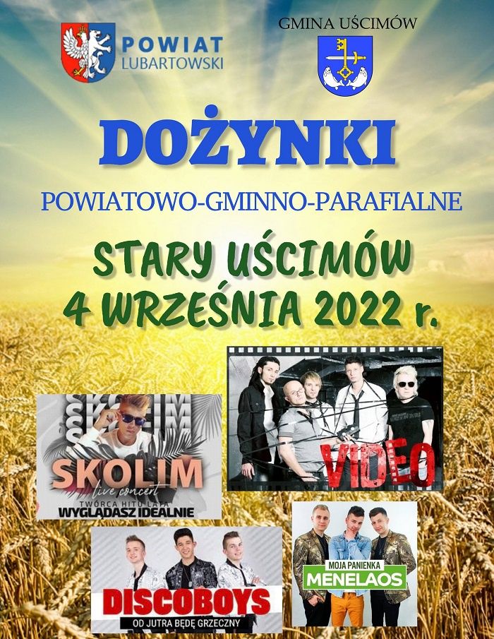 Dożynki powiatu lubartowskiego Stary Uścimów 2022
