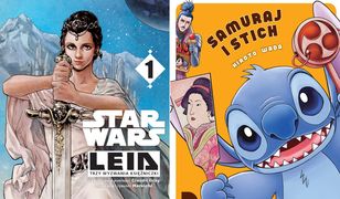 "Star Wars: Leia" i "Samuraj i Stich" - recenzja komiksów manga wyd. Egmont