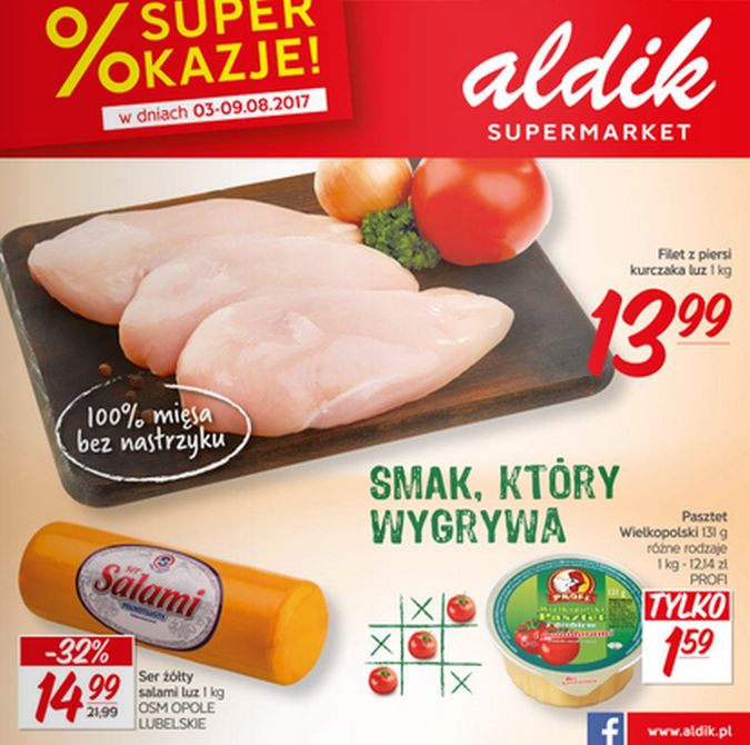 Ulotka sieci sklepów Aldik wprowadzała w błąd? Tak sugeruje Komisja Etyki Reklamy