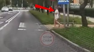 Miała czerwone. Dziewczynka nagrana. Komentarz zbędny
