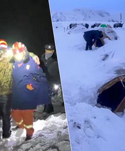 Setki osób uratowano po śnieżycy na tybetańskiej stronie Everestu