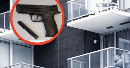 Świdnik: Wyszedł na balkon i ostrzelał plac zabaw