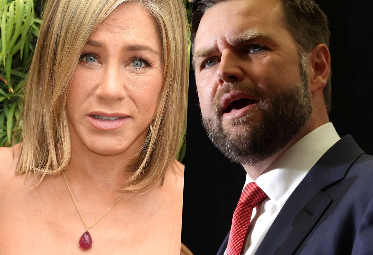 Jennifer Aniston uderza w J.D. Vance'a