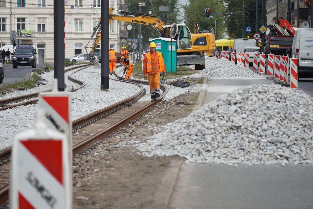 Roboty torowe na Żeromskiego są już na ukończeniu
