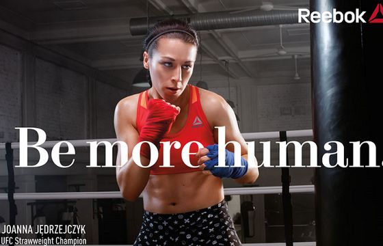 „Be more human” - Joanna Jędrzejczyk w kampanii Reeboka