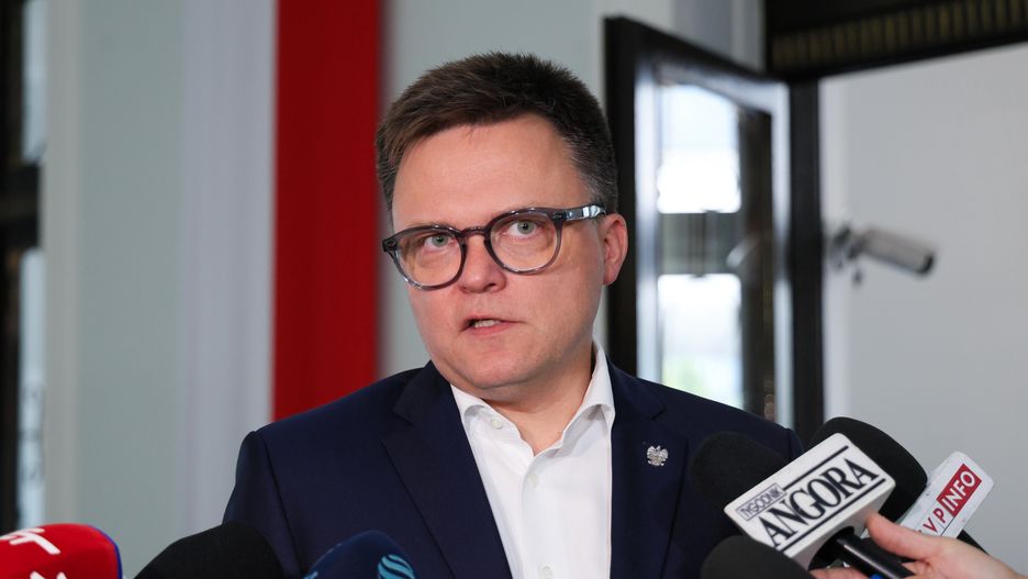 Szymon Ho�ownia
Pawe� Supernak
Ludzie, marsza�ek, portret, Romanowski, sejm, sejmie, w sejmie