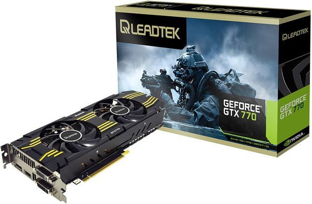 Leadtek WinFast GeForce GTX 770 O.C karta graficzna zdjęcie opakowanie