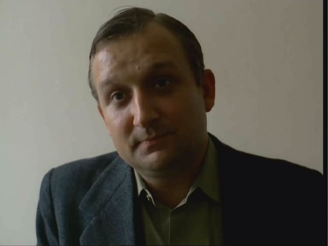 Kazimierz Kaczor w filmie "Człowiek z marmuru"