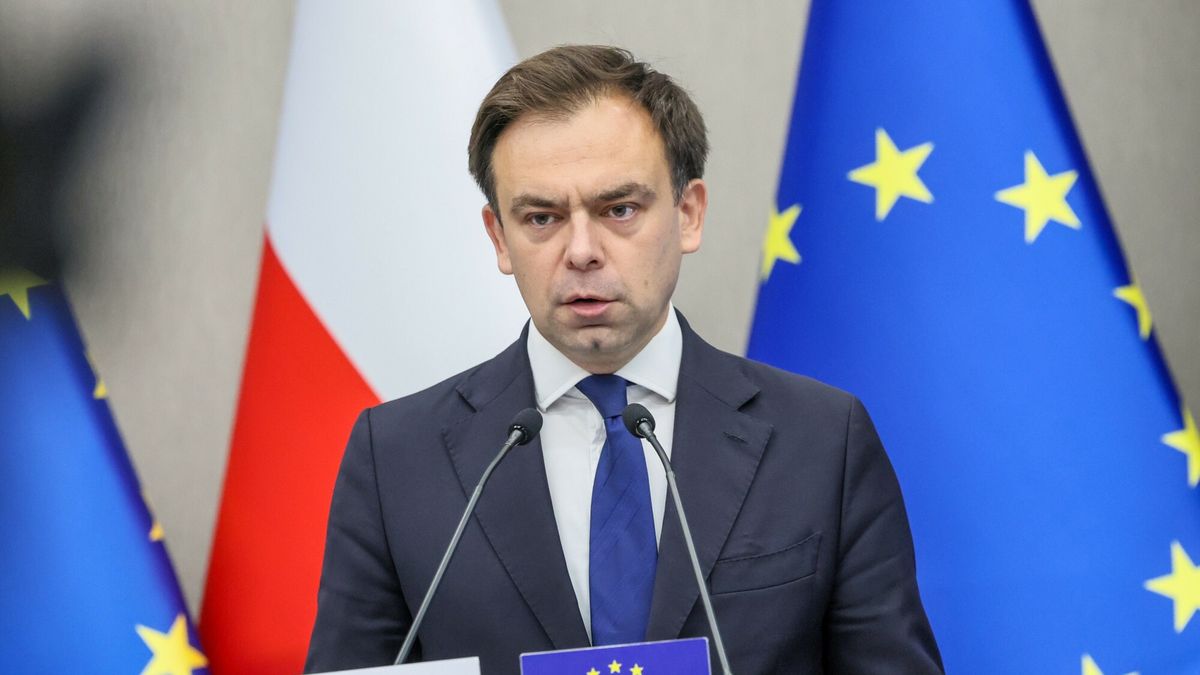 Minister finansów i gospodarki Andrzej Domański.