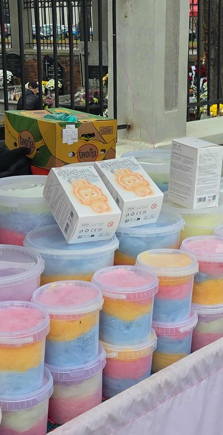 Labubu na cmentarzu w Częstochowie