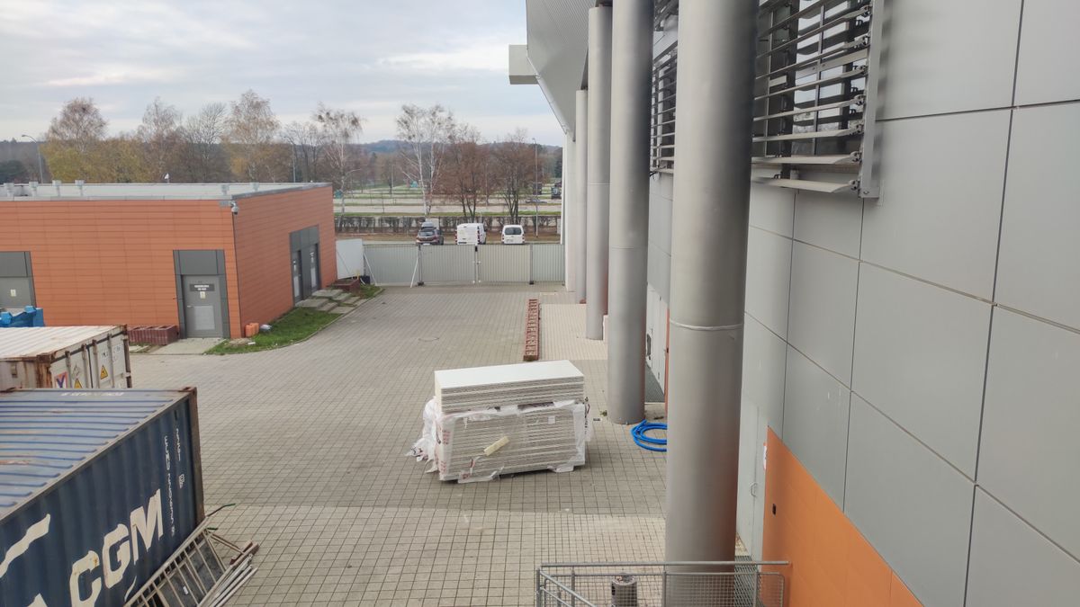 Szpital tymczasowy w Szczecinie powstaje bardzo powoli