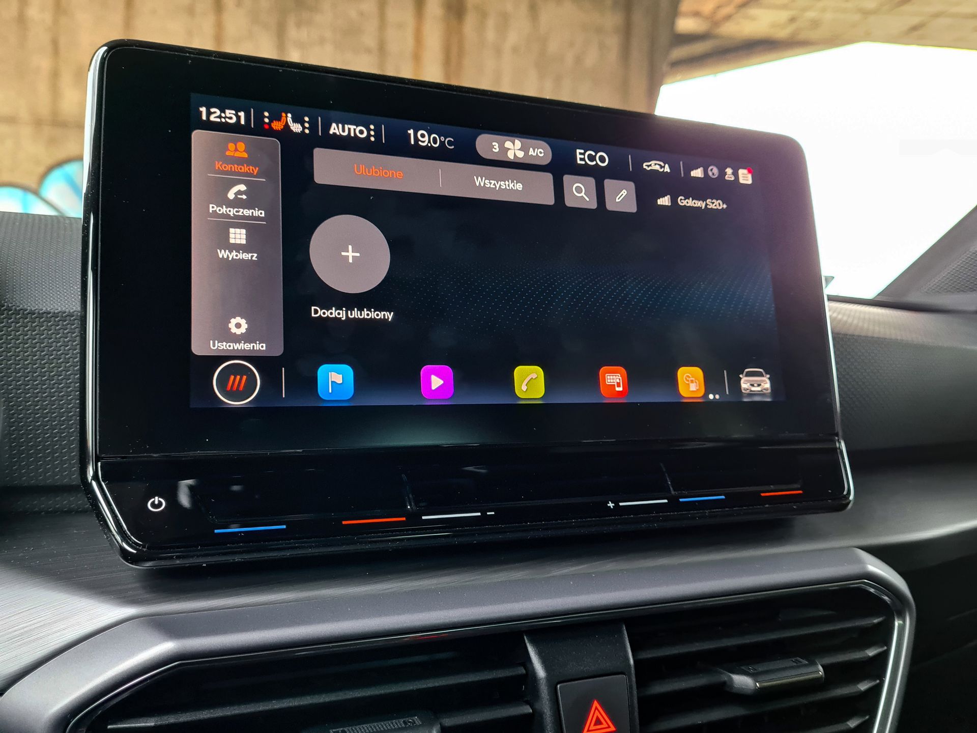 Seat Leon e-HYBRID: System zarządzania energią i sterowanie dotykowe 15