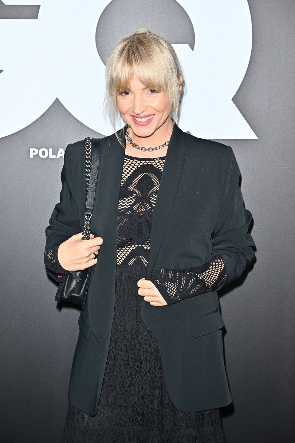 Dorota Szelągowska na ściance eventu "GQ"