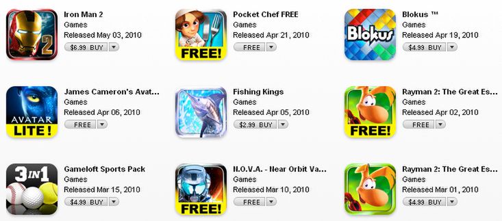 iPhone Happy Hour – gry Gameloftu za darmo! 2