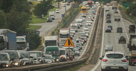 Obwodnica Trójmiasta stoi. "Korek ma kilka kilometrów"