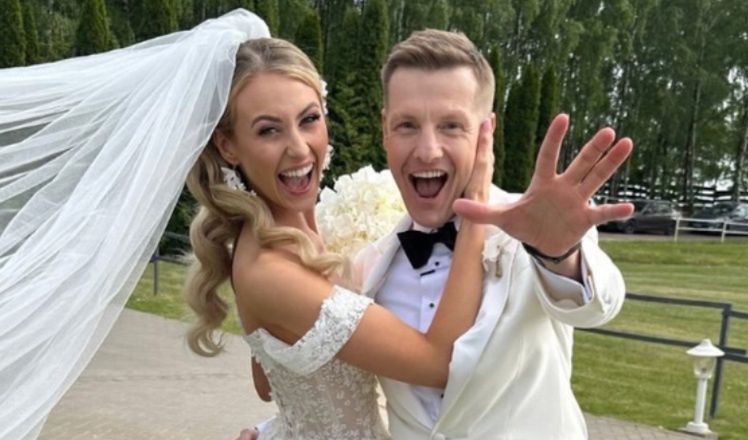 Rafał Mroczek pochwalił się efektami sesji ślubnej