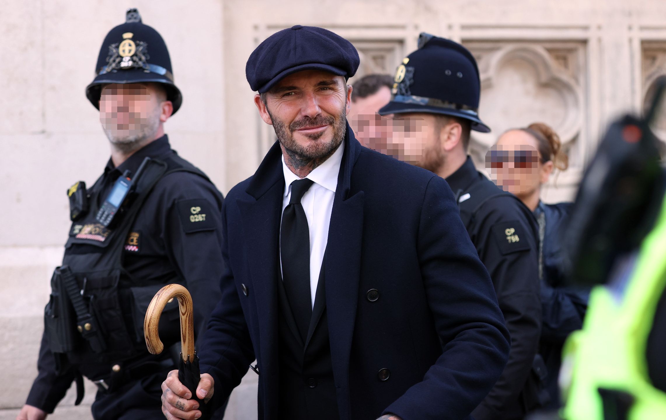 David Beckham czekał 13 godzin w kolejce do trumny królowej Elżbiety