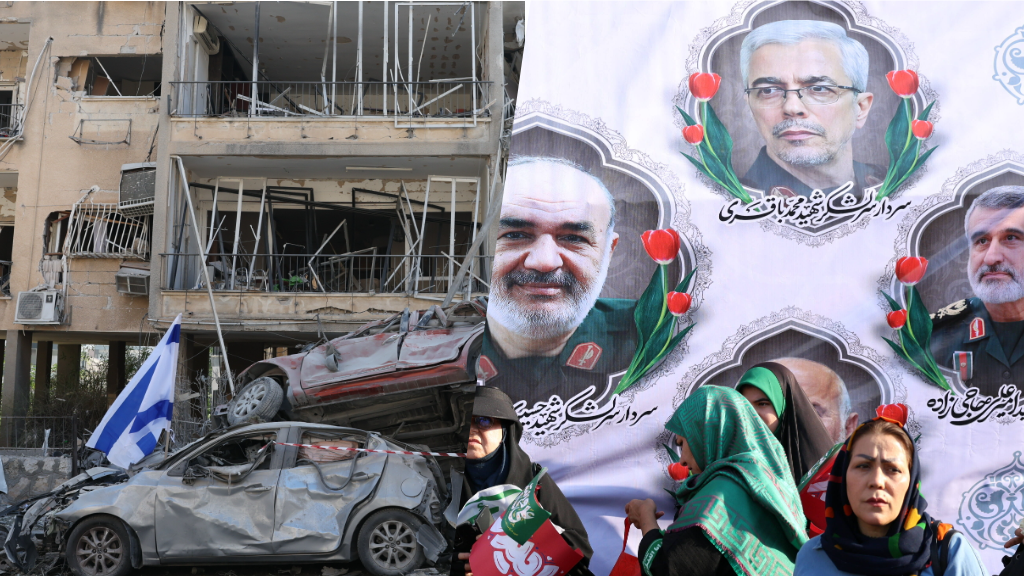 Antyizraelski wiec w Teheranie. Na zdjęciach dowódcy i naukowcy 