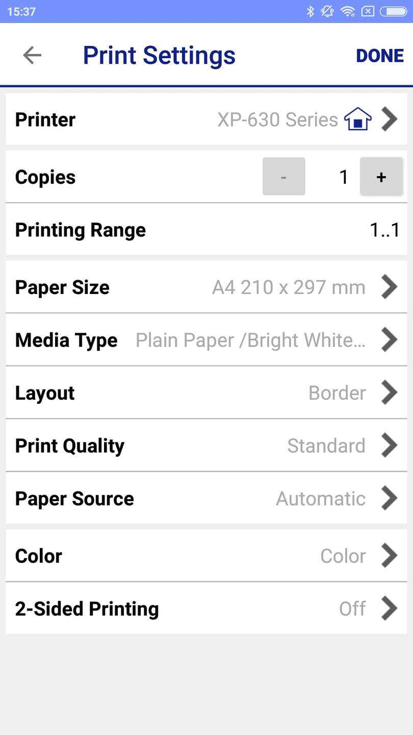 Epson iPrint