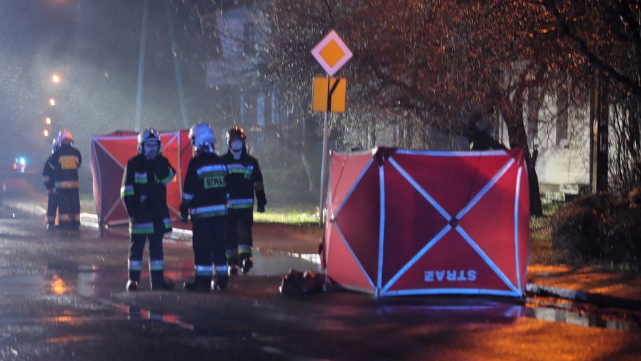 Złaków Kościelny. Kierowca  bmw wjechał w żałobników