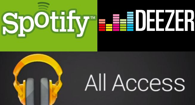 Spotify przed Deezerem na komputerach i mobilnie, Google Play Music i WiMP mało angażujące