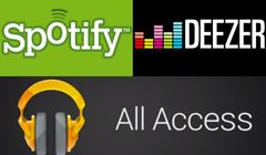 Spotify przed Deezerem na komputerach i mobilnie, Google Play Music i WiMP mało angażujące
