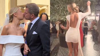 Filip Chajzer zaprezentował drugą kreację ślubną żony. 20-letnia Bianka na weselu wbiła się w ODWAŻNĄ MINI (FOTO)