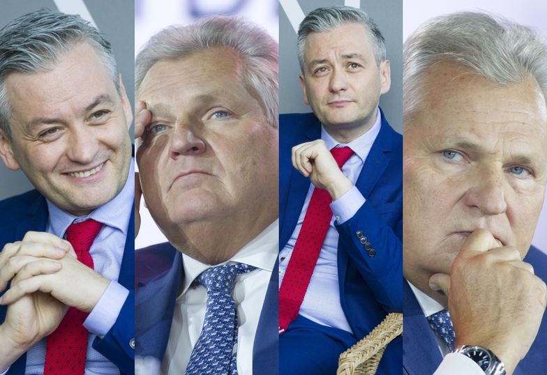 Aleksander Kwaśniewski i Robert Biedroń w Szczecinie