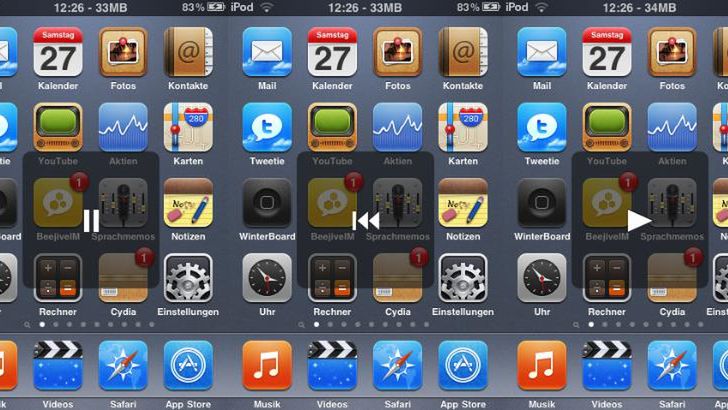 Zarządzanie odtwarzaniem przy pomocy przycisków głośności 1