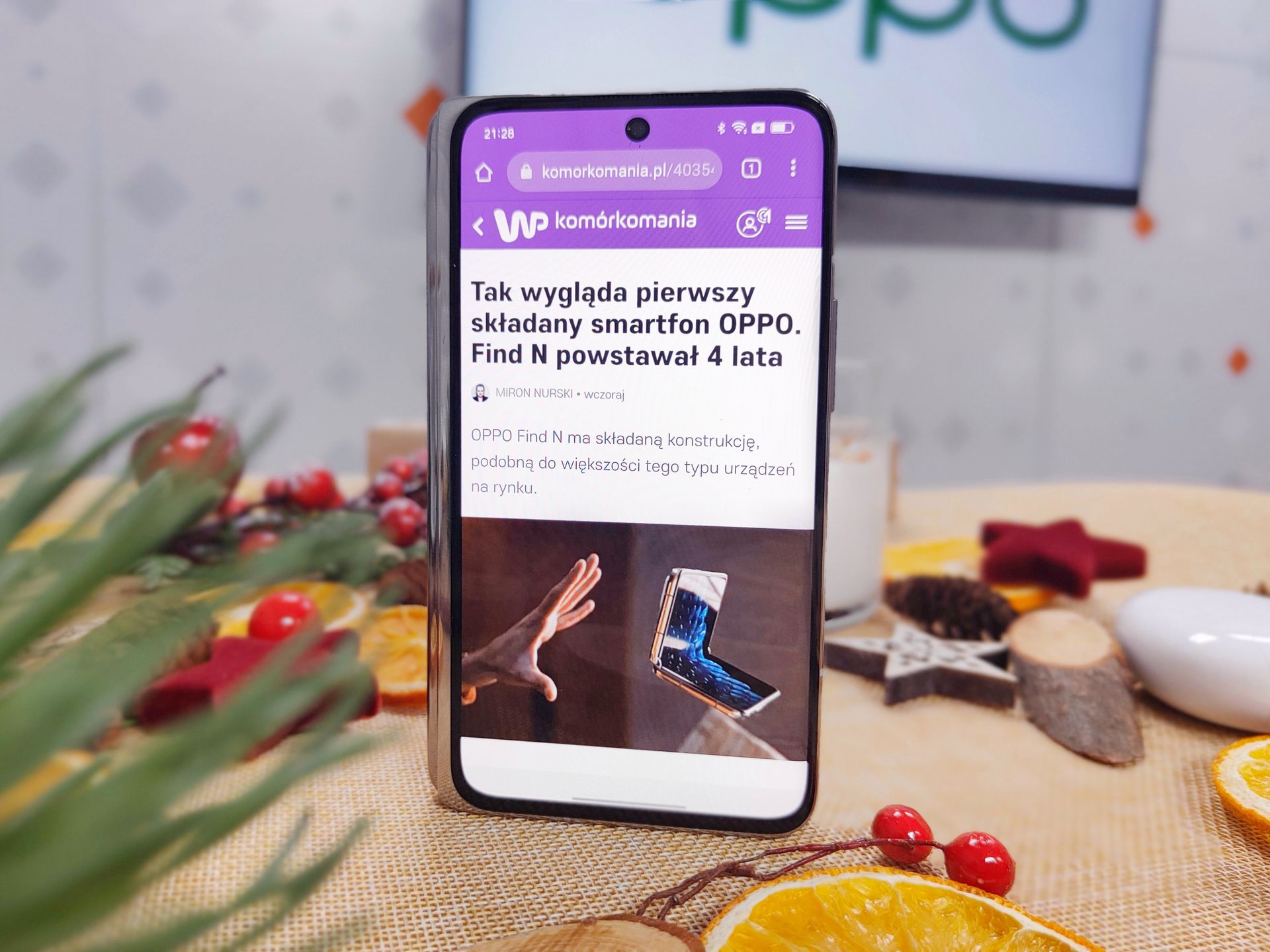Składany OPPO Find N oficjalnie. Galaxy Z Fold 3 ma kolejnego rywala 3