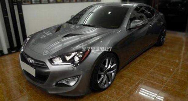 Hyundai Genesis Coupe (2012) wyszpiegowany po raz kolejny