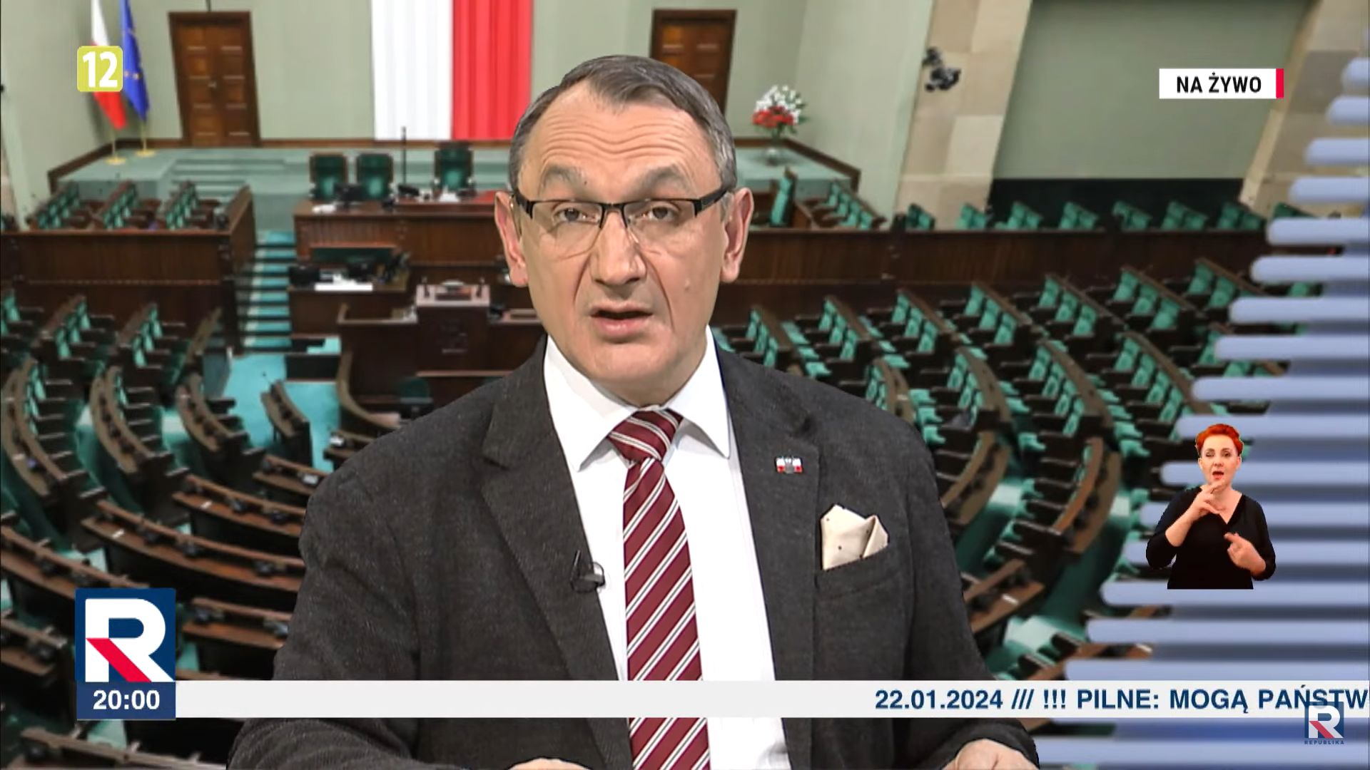 Adrian Stankowski nie wiedział, jak zareagować na słowa posła Kukiz'15