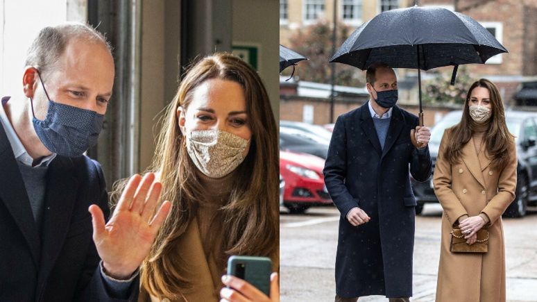 William i Kate odwiedzają ratowników medycznych