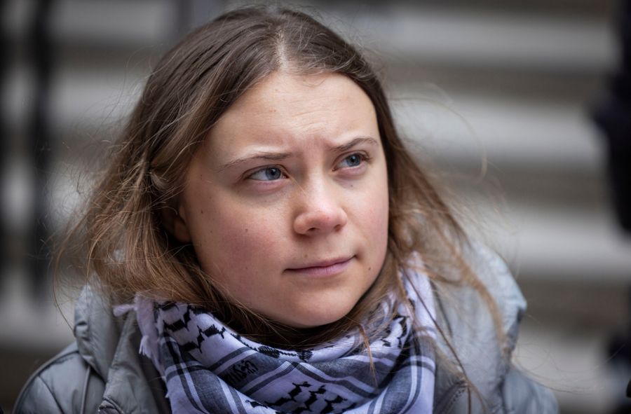 Greta Thunberg znów w akcji