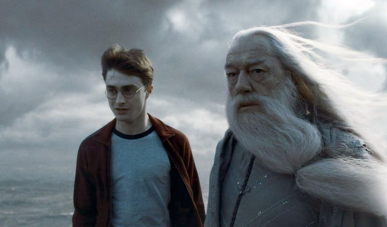 Daniel Radcliffe i Michael Gambon