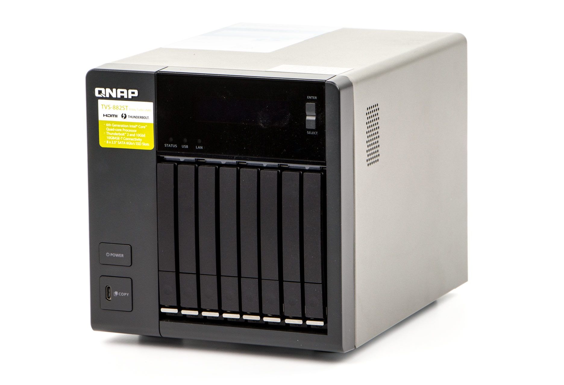 QNAP TVS-882ST Przod